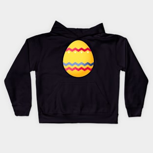 Easter egg icon sticker Kids Hoodie